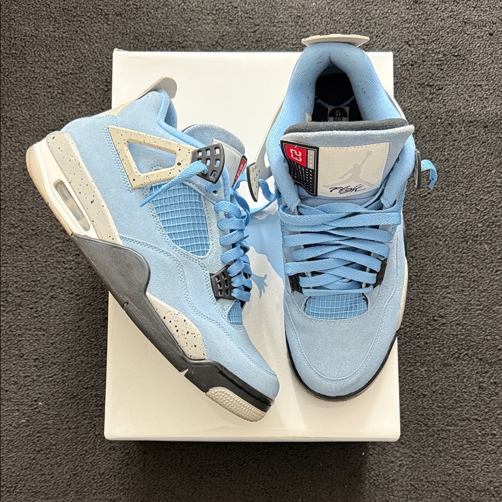 Air Jordan 4 Retro University Blue Sneakers
